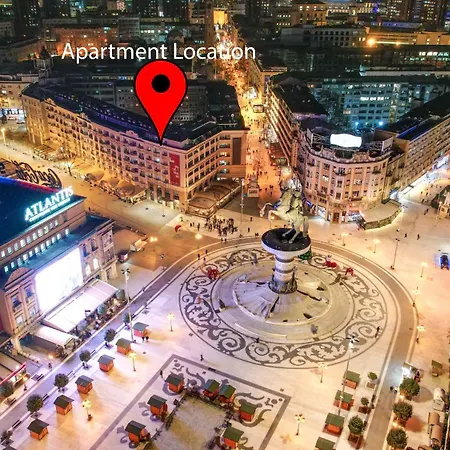Apartment Skopje Square Exterior photo